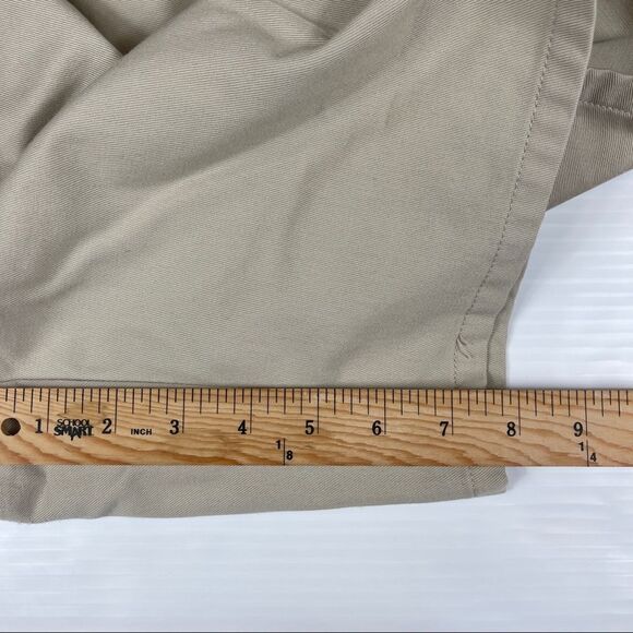 Bugle Boy Shorts Beige Tan Chino Pleated Men's 34 Cotton - Picture 8 of 9